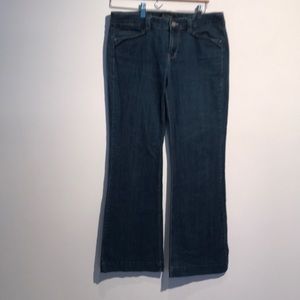 Wide leg jeans
